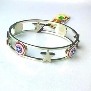 Marvel  the Adventures Captain America Bangle Bracelet